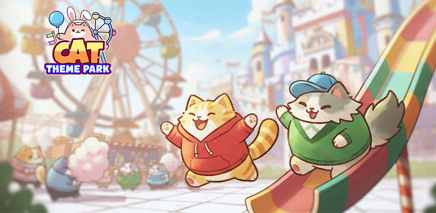 Cat Theme Park v1.0.4 MOD APK [Menu, Free Upgrades, No ADS]