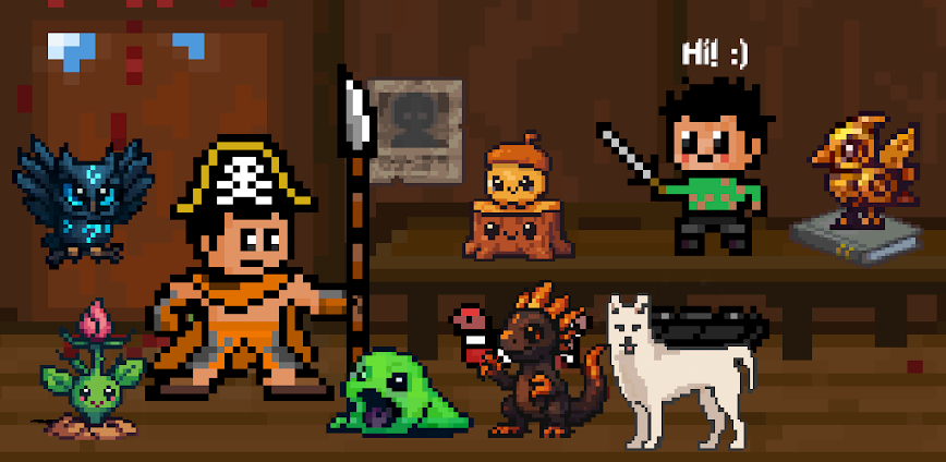 Idle Adventure v1.422 MOD APK [Menu, Damage Multiplier, Dumb Enemy]