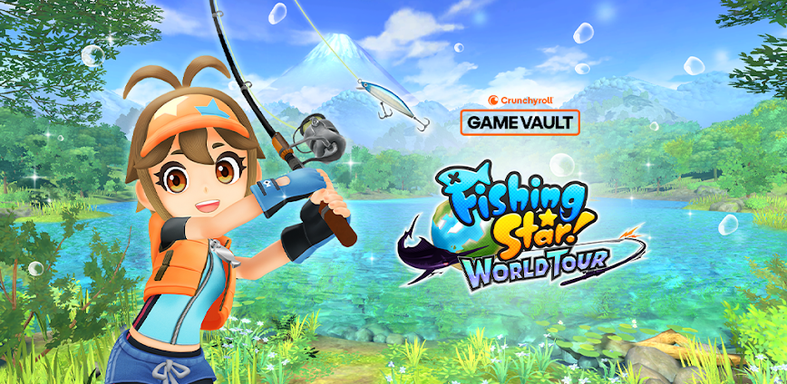 Crunchyroll: Fishing Star WT v1.0.13 APK [Unlocked Game]