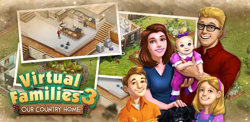 Virtual Families 3 v2.4.7 MOD APK [Unlimited Coin, Food]
