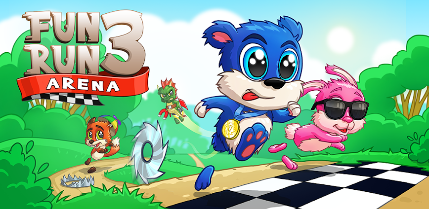 Fun Run 3 v4.58.0 MOD APK [God Mode, Multiple Jump, Unlocked]