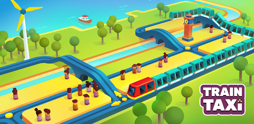 Train Taxi v1.4.45 MOD APK [Unlimited Money]