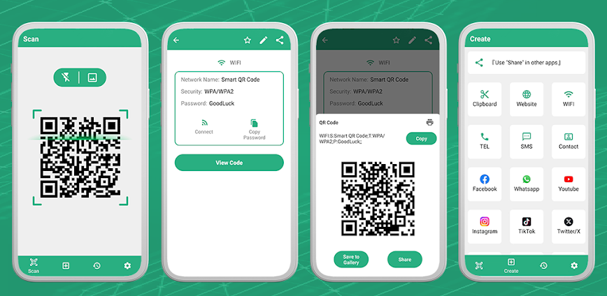 Smart QR Code v3.9.0 MOD APK [Premium Unlock]