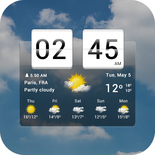 Sense Flip Clock & Weather v9.01.0 MOD APK [Premium Unlocked]