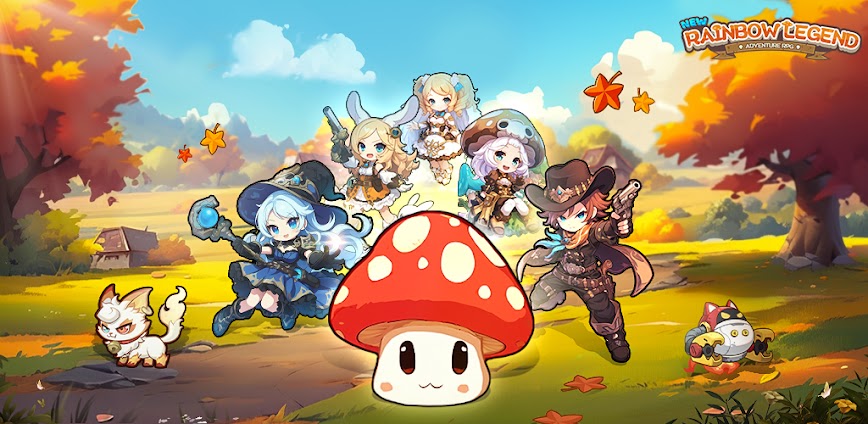 New Rainbow Legend v15.0.0 MOD APK [Menu, Damage, Defense Multiplier]