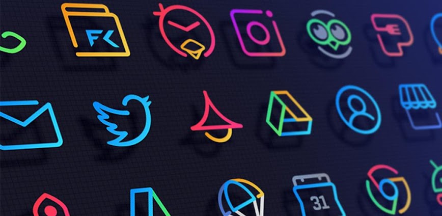 LineX Icon Pack v8.1 APK [Full Patched]