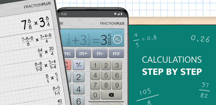 Fraction Calculator Plus v6.1.5 MOD APK [Premium Unlocked]
