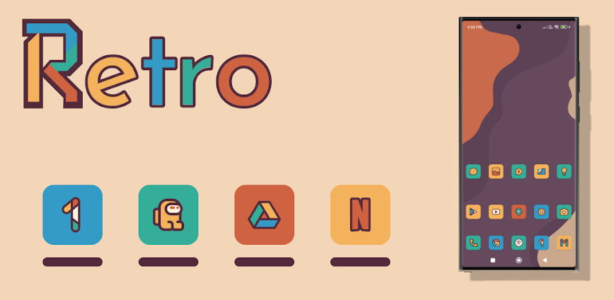 Retromatic Icon Pack v3.23.0 APK [Full Version]