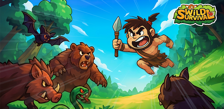 Wild Survival v750 MOD APK [Unlimited Gold/Instant Kill]