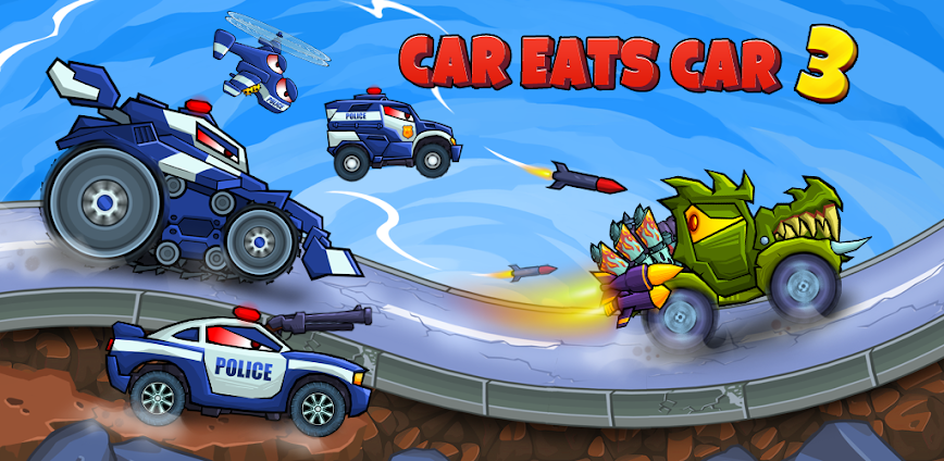 Car Eats Car 3 MOD APK v3.9.993 [Unlimited Money/Unlocked]