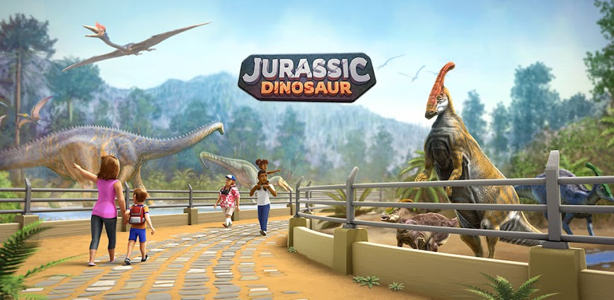 Jurassic Dinosaur: Park Game v1.9.0 MOD APK [Unlimited Money, Gold]