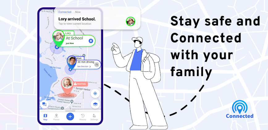 Connected: Family Locator v1.10.3 MOD APK [Premium Unlocked]