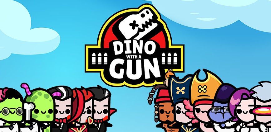 Dino with a Gun v0.92.1 MOD APK [Menu, Attack, God Mode, Free Purchase]