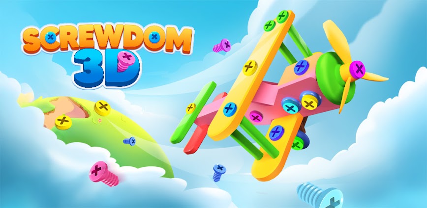 Screwdom 3D v10.0.7 MOD APK [Unlimited Money, Auto Win]