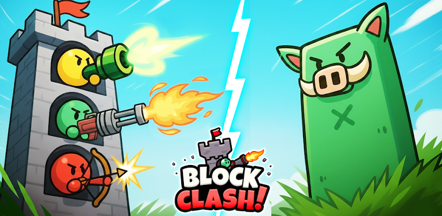 Block Clash!! v1.0.23 MOD APK [Menu, Free Purchase]