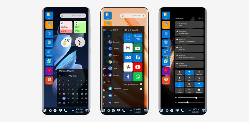 Win 11 Launcher v9.43 MOD APK [Pro Unlocked]