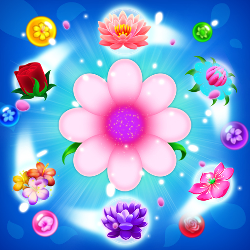 Bubble Shooter Flower Games v8.4 MOD APK [Unlimited Hearts]