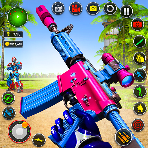 Counter terrorist robot game v1.43 MOD APK [God Mode, Dumb Enemy]