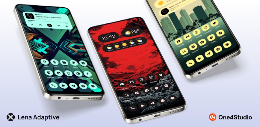 Lena Adaptive: Icon Pack v2.1.3 APK [Full Version]