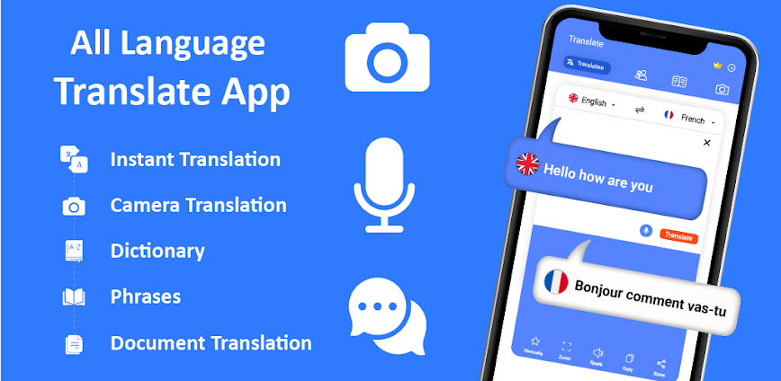 All Language Translate App MOD APK v5.2 [Premium Unlocked]