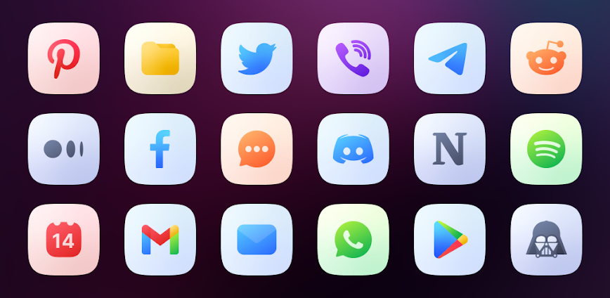 Ares Light: Pastel Icon Pack v2.1.3 APK [Full Version]