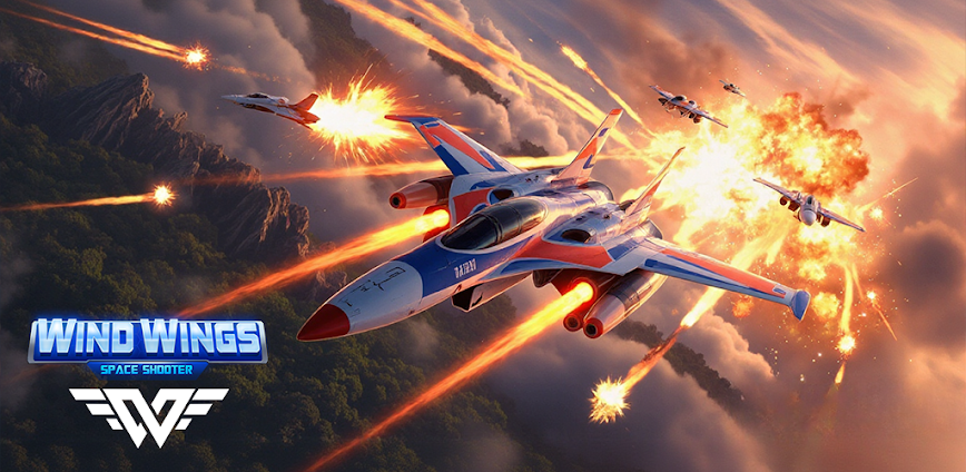 WindWings: Space Shooter MOD APK v1.3.116 [Menu, Money, God Mode]