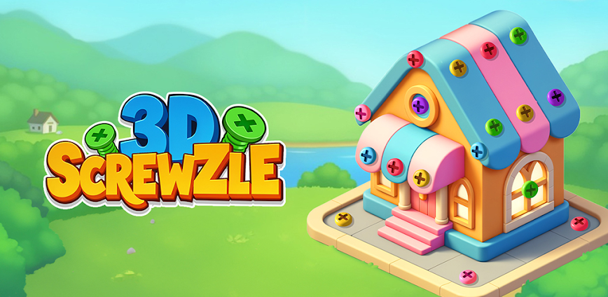 Screwzle 3D: Screw Sort v0.15.0 MOD APK [Unlimited Coins, Remove ADS]