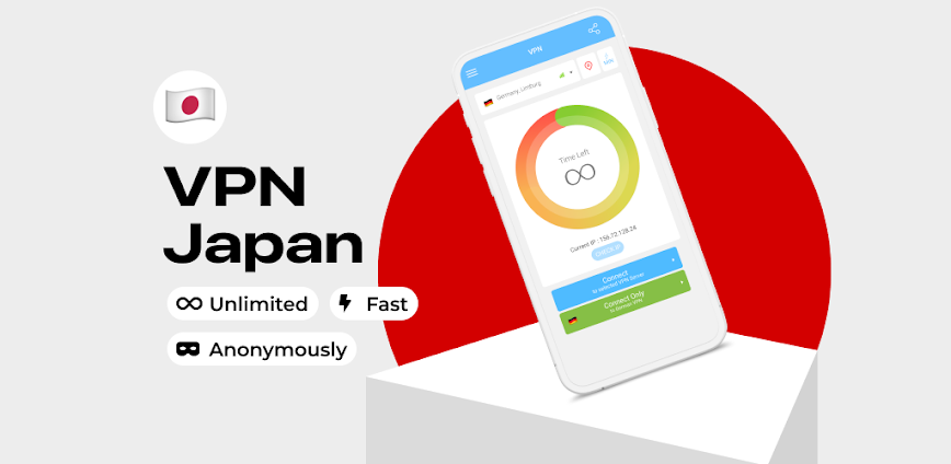 VPN Japan v1.141 MOD APK [Premium Unlocked]