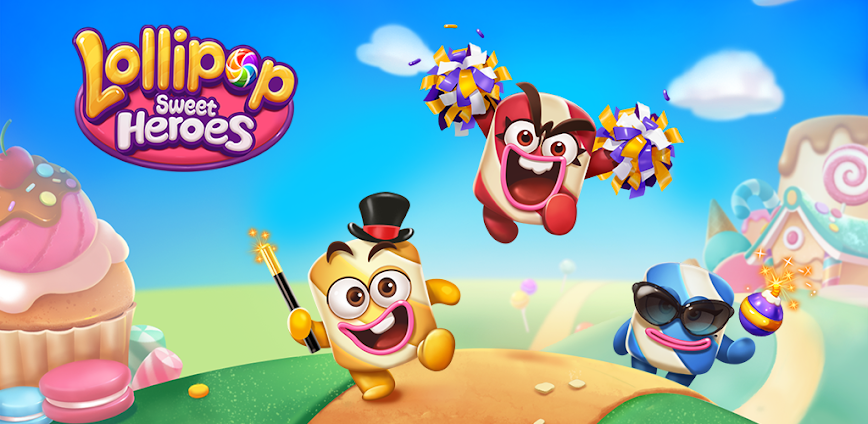 Lollipop Sweet Heroes v26.0203.00 MOD APK [Unlimited/Money, Lives, Boosters]