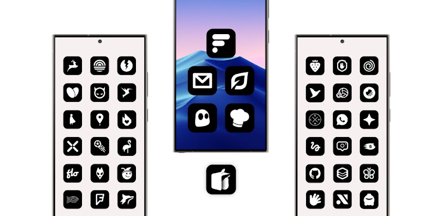 iBlack Icon Pack v6.1 APK [Full Version]
