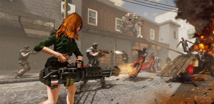 ZOMBIE FIRE 3D v1.43.0 MOD APK [Menu, Unlimited All]