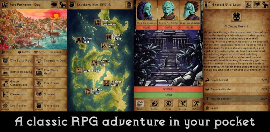 Grim Tides v1.9.15 MOD APK [Free Purchase]