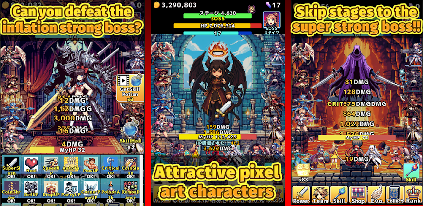 Hack and slash clicker v1.0021 MOD APK [Mega Mod]