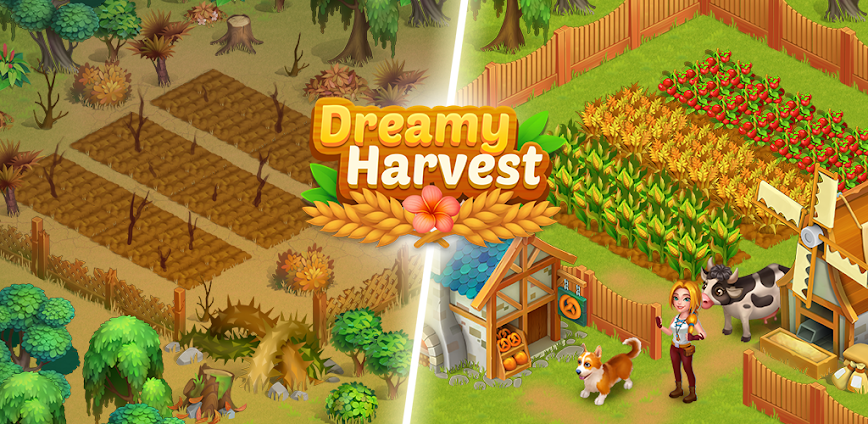 Dreamy Harvest: Farm Island v1.1.4 MOD APK [Menu, Free Rewards, Speed]