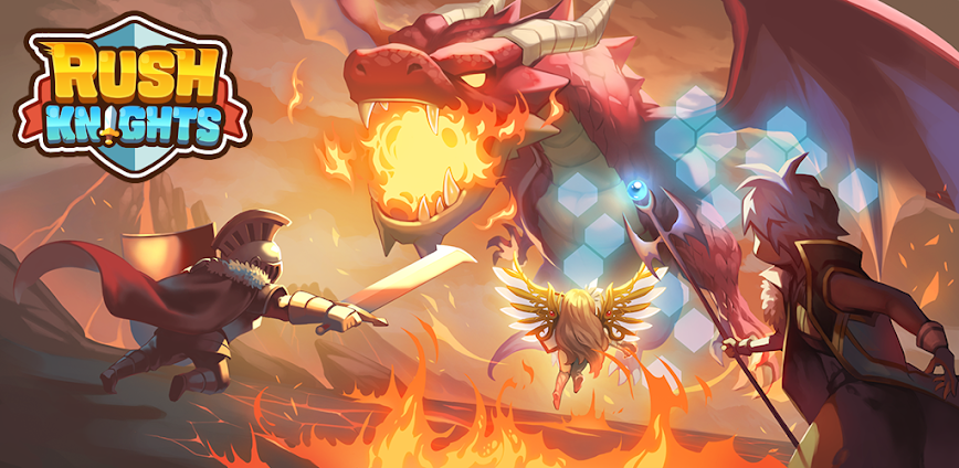 Rush! Knights v1.3.120 MOD APK [Menu, Dump Enemy, Freeze Enemy, Damage]