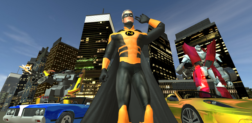 Naxeex Superhero v2.6.7.6 MOD APK [Unlimited Upgrade]