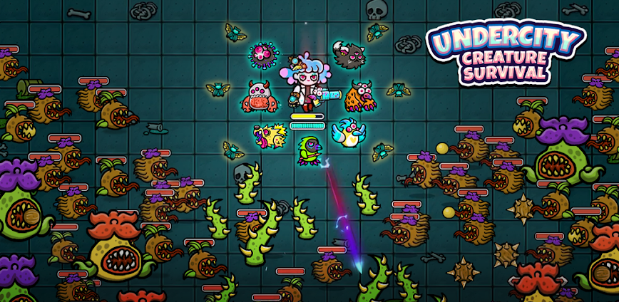 Undercity: Creature Survival v1.5 MOD APK [Menu, Damage & Defense Multiplier, God Mode]