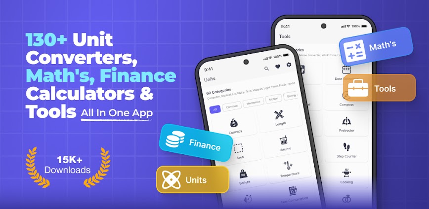 Unit Converter & Tools v2.0.18 MOD APK [Premium Unlocked]