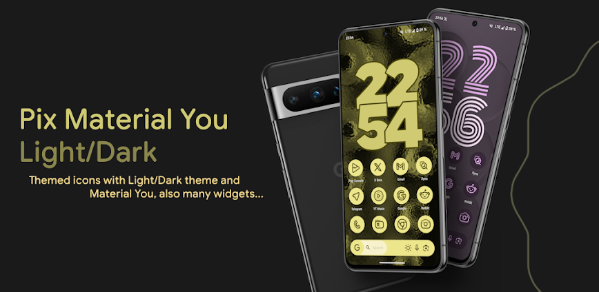 Pix Material You Light/Dark v5.4.0.Build APK [Full Version]