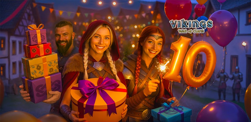 Vikings: War of Clans v6.9.3.1114 MOD APK [Speed Multiplier]