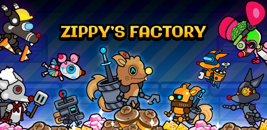 Zippy's Factory v2.4 MOD APK [Menu, Damage, God Mode, Free Purchase]