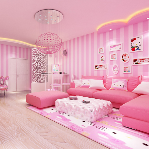 Pink Home Design: House Craft v202 MOD APK [Unlimited Money]