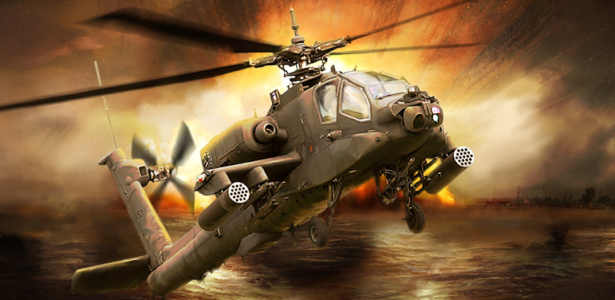 GUNSHIP BATTLE: Helicopter 3D v2.8.21 MOD APK [Free Rewards]