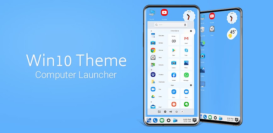 Win 10 Theme v5.9 MOD APK [Premium Unlocked]
