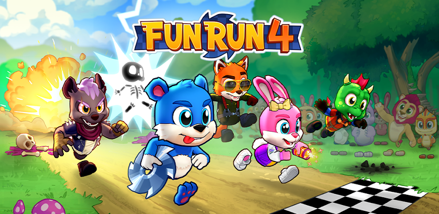 Fun Run 4 v2.37.0 MOD APK [Speed Game, No ADS]