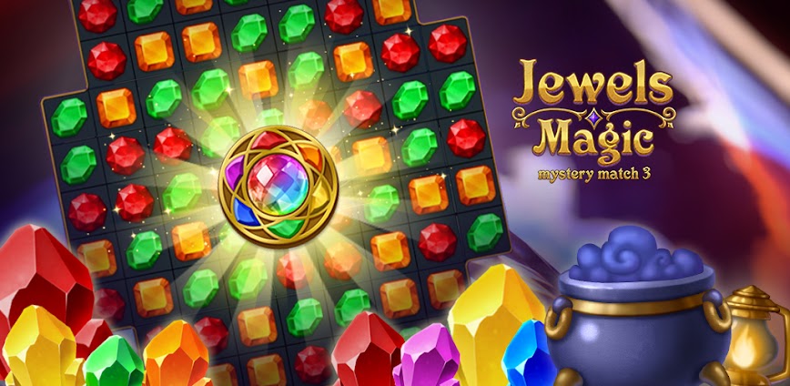 Jewels Magic MOD APK v26.0209.00 [Unlimited Moves, Times, Auto Win]
