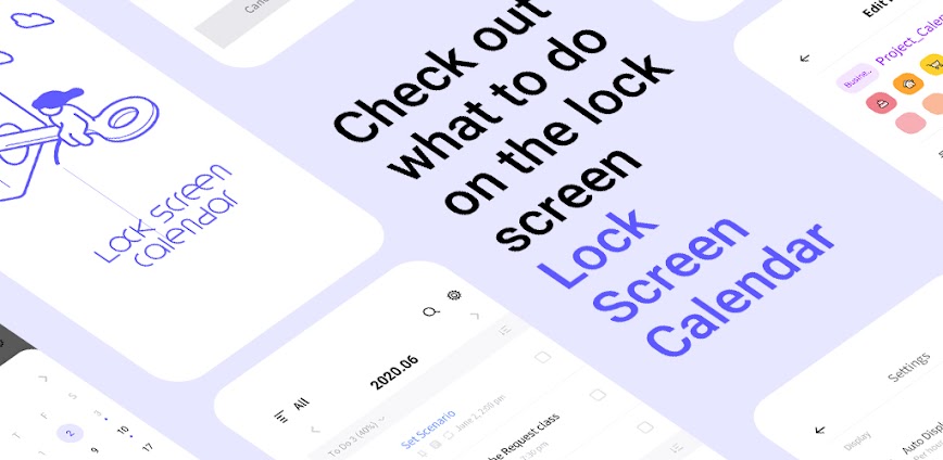 LockScreen Calendar Schedule v2.1.16 MOD APK [Premium Unlocked]