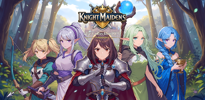 Knight Maidens v1.8.1 MOD APK [Menu, Gem, God Mode]