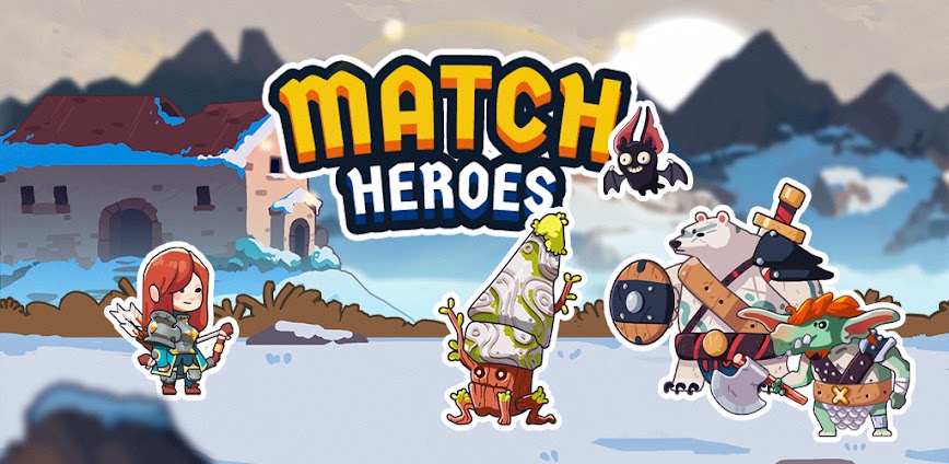 Match Heroes RPG v3.2.0 MOD APK [Menu, Damage, God Mode, Currency]