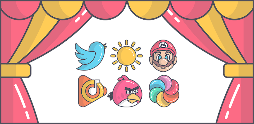 Olympia Cartoon Icons Pack v71 APK [Full Version]